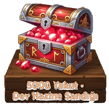 5000 Yakut - Dev Hazine Sandığı